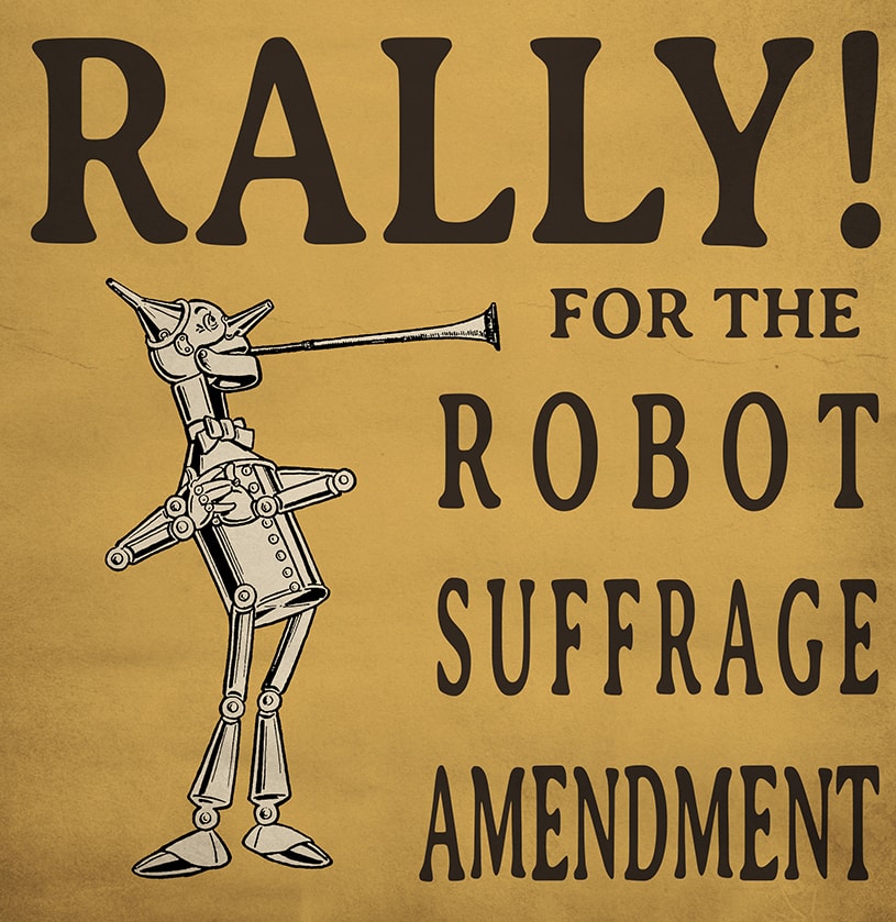 Rally For The Robot Suffrage Amendment