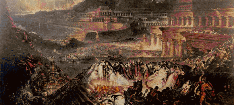 Fall of Nineveh by John Martin