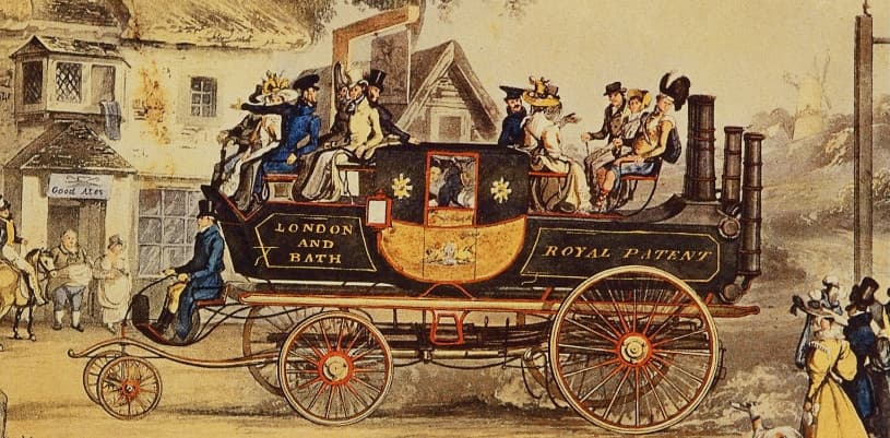 The New Steam Carriage by George Morton